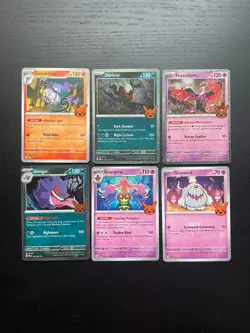 Pokemon Trick or Trade 2024 Complete Set 30 Cards Halloween NM Free Ship - Image 2
