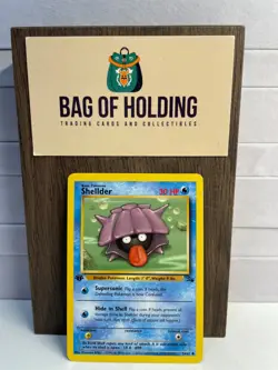 Shellder 54/62 - 1st Edition - Fossil - Pokemon Card - LP - Image 1