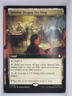 MTG: Avatar: The Last Airbender: Jasmine Dragon Tea Shop (Extended Art) 0390 NM - Image 1