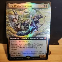The Odd Acorn Gang (Extended Art) Commander: Bloomburrow Foil - Image 1