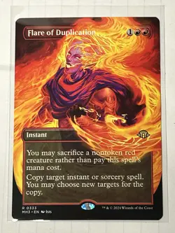 Flare of Duplication (Borderless) Modern Horizons 3 Regular - Image 2