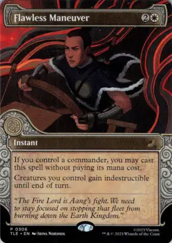 MTG Flawless Maneuver (Showcase) (306) | NM | Avatar: Eternal-Legal {TLE} - Image 1