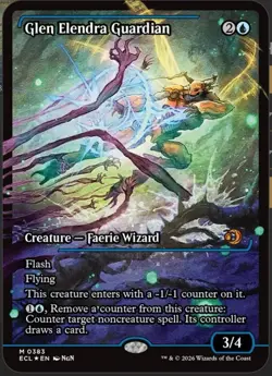 [PRE ORDER] Glen Elendra Guardian Showcase Foil Lorwyn Eclipsed (ships 1/16) - Image 1