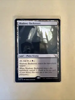MTG Shadowy Backstreet MKM 0268 R NM Regular - Image 1