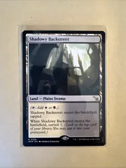 MTG Shadowy Backstreet MKM 0268 R NM Regular - Image 2