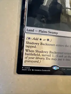 MTG Shadowy Backstreet MKM 0268 R NM Regular - Image 3