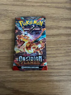Pokemon Obsidian Flames Booster Pack Sealed fresh from box - Image 1
