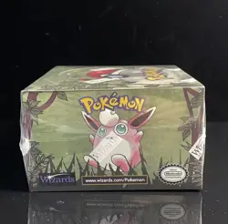 1999 Pokemon 1st Edition Jungle Booster Box Factory Sealed - Image 2