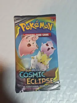 Pokemon Comes Eclipse Sun &Moon Pack Sealed Mint Condition Booster Pack - Image 2