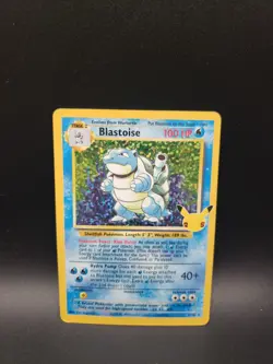 Pokemon TCG Blastoise Celebrations: Classic Collection 2/102 Holo Holo Rare - Image 1