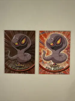 Pokemon Topps TCG: Arbok #24 Base Chrome & Non Chrome - Series 2 - Image 1