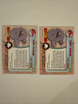 Pokemon Topps TCG: Arbok #24 Base Chrome & Non Chrome - Series 2 - Image 2