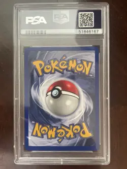 1999 Pokemon Alakazam Base Set 1st Edition Shadowless Holo #11/102 PSA 9 Mint - Image 2