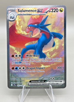 Pokemon - Salamence ex - 187/159 - SV09: Journey Together (JTG) - Image 1