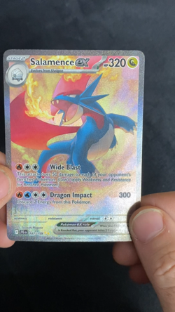 Pokemon - Salamence ex - 187/159 - SV09: Journey Together (JTG) - Image 2