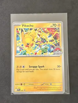 Pokemon Pikachu 225 Black Star Promo - Stamped World Championship 2025 SVP - NM - Image 1