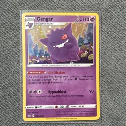 Pokemon TCG Gengar SWSH052 - Sword & Shield Black Star Promo Holo (2020) - Image 1