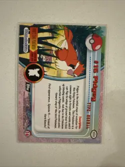 Pokemon Topps TCG: Pidgey #16 Base Chrome - Series 2 - Image 2