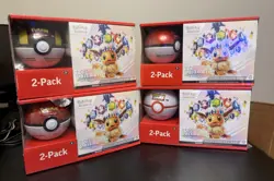 Pokemon TCG Prismatic Evolutions Elite Trainer Box ETB Pokeball Sams Club Bundle - Image 1