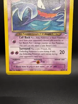 Pokemon TCG Dark Haunter 36/105 Non Holo Uncommon Neo Destiny MP - Image 4