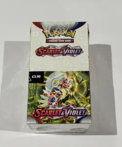 Pokemon TCG Scarlet & Violet Half Booster Box (18) Packs Brand New Sealed ✅ - Image 1