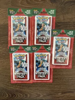 Pokemon Mystery Pack Sealed Seeded 1:10 EX Crystal Guardians Vintage Lot of 5 - Image 1