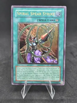 Spiral Spear Strike (UTR) x1- Flaming Eternity FET-EN043 LP (Yu-Gi-Oh!) - Image 1