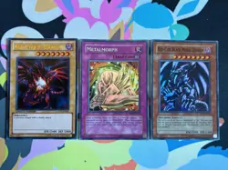 Red-Eyes Black Metal Dragon + Metalmorph - Red-Eyes Lot - Yu-Gi-Oh! - Image 1