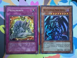 Red-Eyes Black Metal Dragon + Metalmorph - Red-Eyes Lot - Yu-Gi-Oh! - Image 4
