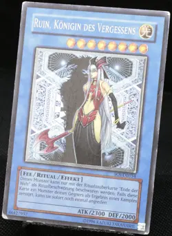 Yu-Gi-Oh! Ruin, Konigin Des Vergessens SOI-DE034 Ultimate Rare [P] | DE 2006 - Image 3