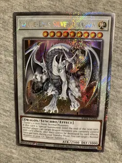 Yugioh Azure-Eyes Silver Dragon Platinum Secret Rare RA04 (PRESALE 4/11) - Image 1