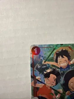 One Piece CCG TCG Ace & Sabo & Luffy Alternate Art OP13 Carrying On His Will - Image 4