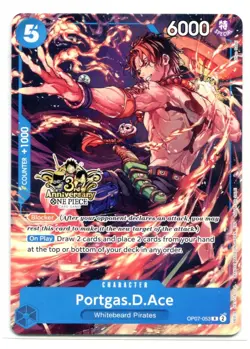 Portgas.D.Ace OP07-053 3rd Anniversary Tournament 3 Brothers Pack - Image 1