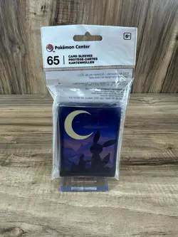 Pokemon Center: Eevee & Umbreon Twilight Card Sleeves (65 Sleeves) Sealed - Image 1