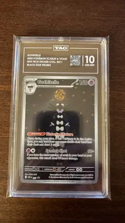 Pokemon TCG - Gothitelle SVP 211 Graded Card TAG 10 - Image 3