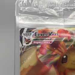 Eevee VMAX SWSH087 Full Art Black Star Promo Pokemon TCG Card - SEALED NM - Image 2
