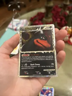 Pokemon TCG Undaunted Houndoom Prime Holo Card 82/90 2010 - Image 2