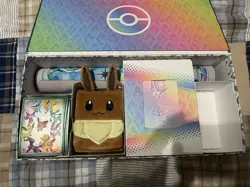 NEW Prismatic Evolutions Premium SPC Playmat, Deck Box, Sleeves, NO CARDS/PACKS - Image 2
