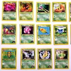 Vintage Pokemon Grass Lot 31 Cards All First Editions Green Common & Uncommon - Image 2