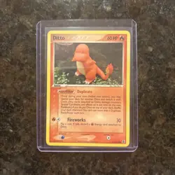Pokemon Card - Ditto (Charmander) Delta Species 61/113 LP-NM vintage 2005 - Image 1