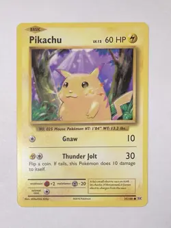 Pikachu 35/108 LP Pokemon - XY EVOLUTIONS TCG Game - CHEAP Pokemon CLASSIC CARD - Image 1