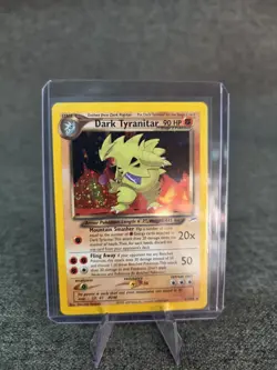 Pokemon Cards: Neo Destiny Rare Holo: Dark Tyranitar 11/105 LP - Image 2