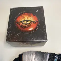 Lord of The Rings TCG Decipher Fellowship Deluxe INCOMPLETE 74 Cards 31 Beads NM - Image 5