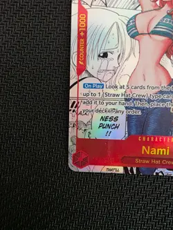 Nami Manga Alternate Art PRB01-016 One Piece Card Game - Image 4