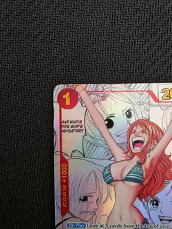 Nami Manga Alternate Art PRB01-016 One Piece Card Game - Image 5