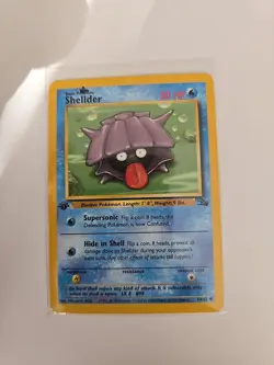 Pokemon TCG Shellder Fossil, 1st Edition Common Card 54/62 - Image 1