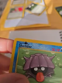 Pokemon TCG Shellder Fossil, 1st Edition Common Card 54/62 - Image 2