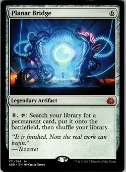 Planar Bridge Aether Revolt Mythic LP Magic: The Gathering 171 Normal - Image 1