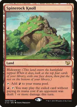 Spinerock Knoll Commander 2015 Rare NM Magic: The Gathering 309 Normal - Image 1