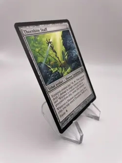 Thornbite Staff - Morningtide - Uncommon - MTG - Shaman Equipment - NM/M Cond - Image 2